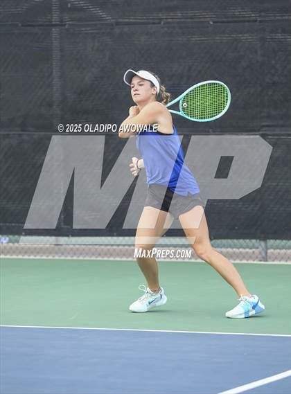 Thumbnail 3 in UIL 3A Girls Tennis Finals photogallery.