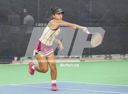 Thumbnail 2 in UIL 3A Girls Tennis Finals photogallery.