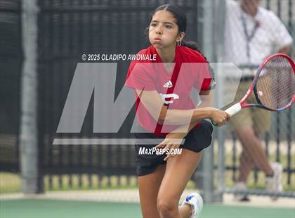 Thumbnail 3 in UIL 3A Girls Tennis Finals photogallery.
