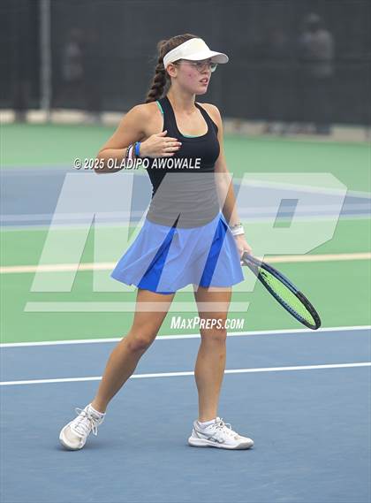 Thumbnail 3 in UIL 3A Girls Tennis Finals photogallery.