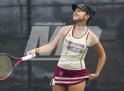 Thumbnail 1 in UIL 3A Girls Tennis Finals photogallery.