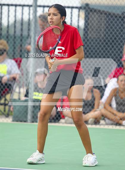Thumbnail 3 in UIL 3A Girls Tennis Finals photogallery.