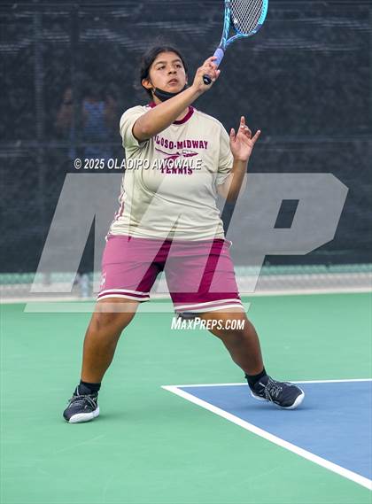 Thumbnail 3 in UIL 3A Girls Tennis Finals photogallery.