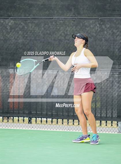Thumbnail 2 in UIL 3A Girls Tennis Finals photogallery.