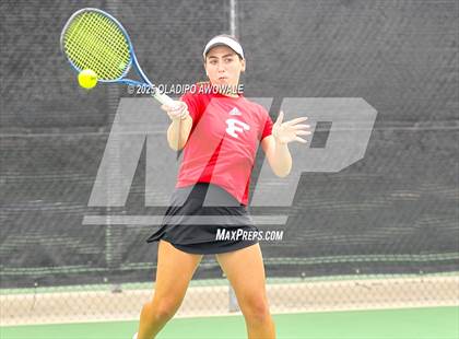 Thumbnail 2 in UIL 3A Girls Tennis Finals photogallery.