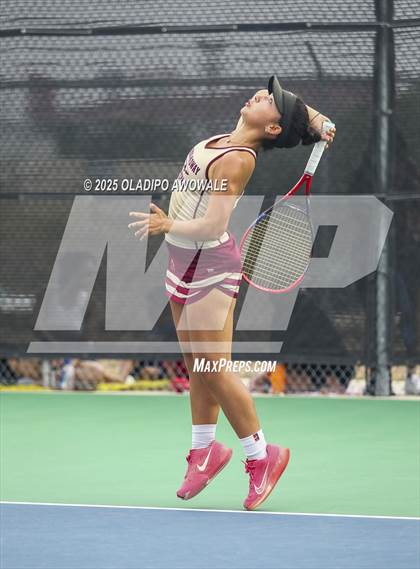 Thumbnail 2 in UIL 3A Girls Tennis Finals photogallery.