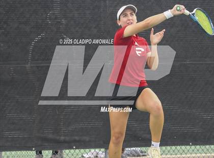 Thumbnail 2 in UIL 3A Girls Tennis Finals photogallery.