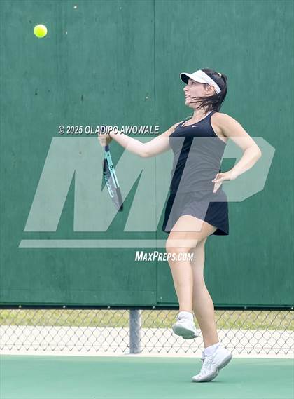 Thumbnail 3 in UIL 3A Girls Tennis Finals photogallery.