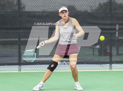 Thumbnail 2 in UIL 3A Girls Tennis Finals photogallery.