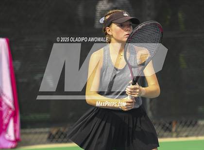 Thumbnail 2 in UIL 3A Girls Tennis Finals photogallery.