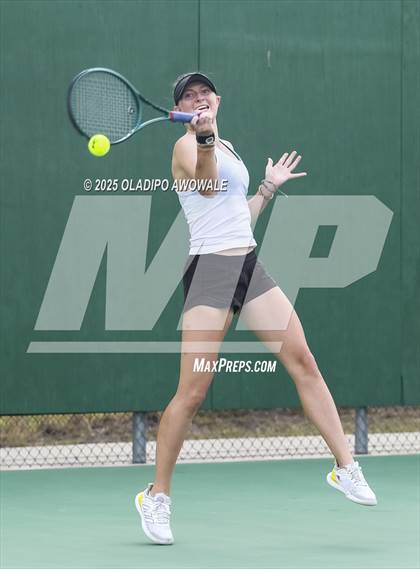 Thumbnail 3 in UIL 3A Girls Tennis Finals photogallery.