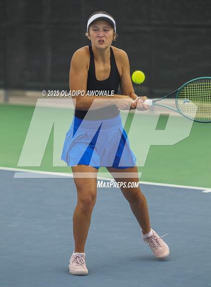 Thumbnail 2 in UIL 3A Girls Tennis Finals photogallery.