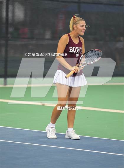 Thumbnail 3 in UIL 3A Girls Tennis Finals photogallery.