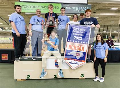 Thumbnail 2 in NCHSAA 1A/2A Indoor Finals (Awards) photogallery.