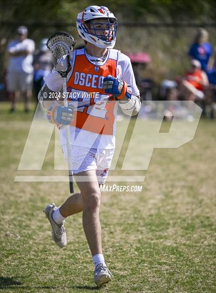 Thumbnail 2 in Osceola vs Riverview Sarasota (LAX Against Leukemia) photogallery.