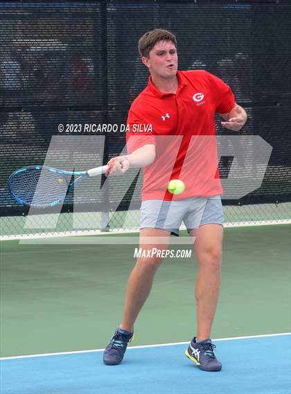 Thumbnail 3 in UIL 3A & 4A Tennis Doubles Semifinals photogallery.