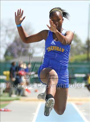 Thumbnail 2 in CIF State Championships (Girls Long Jump - Preliminaries) photogallery.