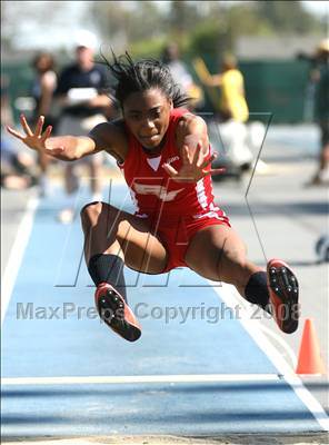 Thumbnail 3 in CIF State Championships (Girls Long Jump - Preliminaries) photogallery.