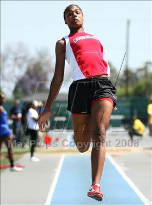 Thumbnail 3 in CIF State Championships (Girls Long Jump - Preliminaries) photogallery.
