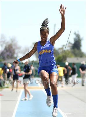 Thumbnail 1 in CIF State Championships (Girls Long Jump - Preliminaries) photogallery.