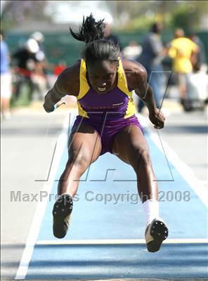 Thumbnail 2 in CIF State Championships (Girls Long Jump - Preliminaries) photogallery.