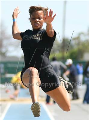 Thumbnail 1 in CIF State Championships (Girls Long Jump - Preliminaries) photogallery.
