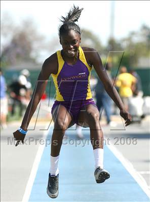 Thumbnail 1 in CIF State Championships (Girls Long Jump - Preliminaries) photogallery.
