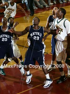 Thumbnail 1 in Eisenhower vs. Mayfair (MaxPreps Holiday Classic) photogallery.