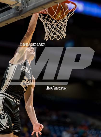 Thumbnail 3 in Benjamin vs Graford (UIL 1A Basketball Semifinal) photogallery.