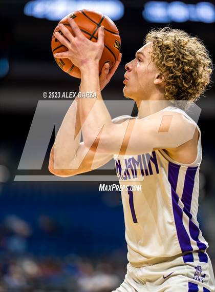 Thumbnail 1 in Benjamin vs Graford (UIL 1A Basketball Semifinal) photogallery.