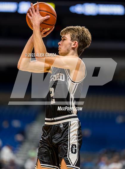 Thumbnail 3 in Benjamin vs Graford (UIL 1A Basketball Semifinal) photogallery.