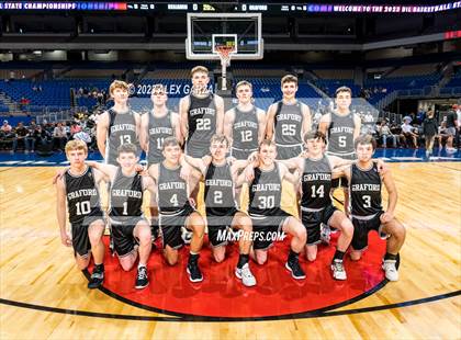 Thumbnail 2 in Benjamin vs Graford (UIL 1A Basketball Semifinal) photogallery.