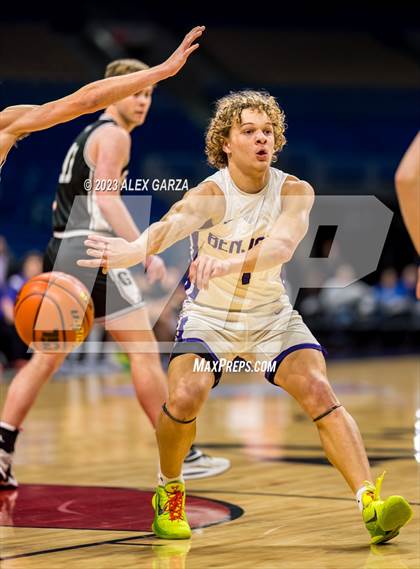 Thumbnail 3 in Benjamin vs Graford (UIL 1A Basketball Semifinal) photogallery.