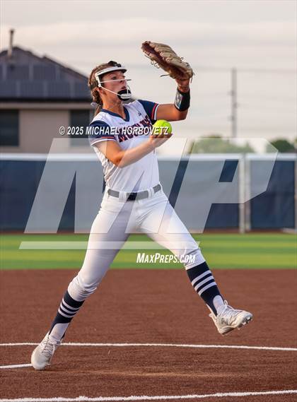 Thumbnail 1 in Rockwall @ Sachse (UIL 6A D1 Girls Softball Bi-District) photogallery.