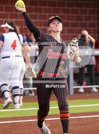 Thumbnail 2 in Rockwall @ Sachse (UIL 6A D1 Girls Softball Bi-District) photogallery.