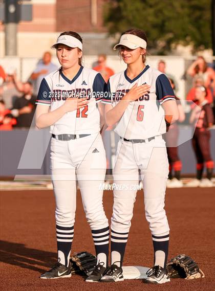 Thumbnail 1 in Rockwall @ Sachse (UIL 6A D1 Girls Softball Bi-District) photogallery.