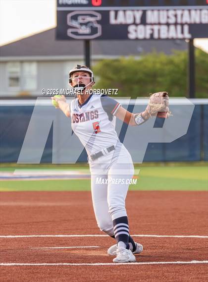 Thumbnail 2 in Rockwall @ Sachse (UIL 6A D1 Girls Softball Bi-District) photogallery.