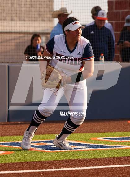 Thumbnail 3 in Rockwall @ Sachse (UIL 6A D1 Girls Softball Bi-District) photogallery.
