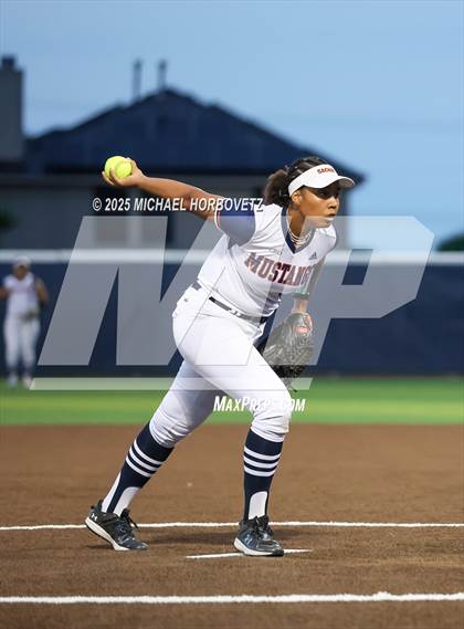 Thumbnail 1 in Rockwall @ Sachse (UIL 6A D1 Girls Softball Bi-District) photogallery.