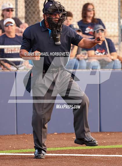 Thumbnail 2 in Rockwall @ Sachse (UIL 6A D1 Girls Softball Bi-District) photogallery.