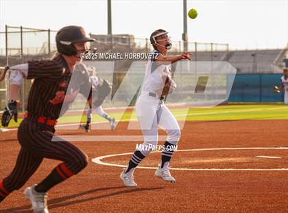 Thumbnail 1 in Rockwall @ Sachse (UIL 6A D1 Girls Softball Bi-District) photogallery.