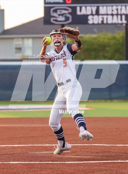 Thumbnail 3 in Rockwall @ Sachse (UIL 6A D1 Girls Softball Bi-District) photogallery.