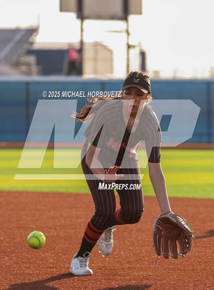 Thumbnail 1 in Rockwall @ Sachse (UIL 6A D1 Girls Softball Bi-District) photogallery.