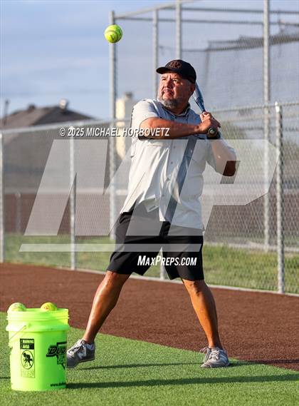Thumbnail 3 in Rockwall @ Sachse (UIL 6A D1 Girls Softball Bi-District) photogallery.