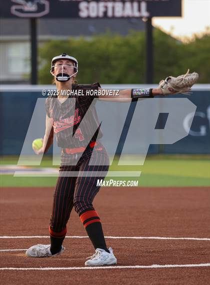 Thumbnail 1 in Rockwall @ Sachse (UIL 6A D1 Girls Softball Bi-District) photogallery.
