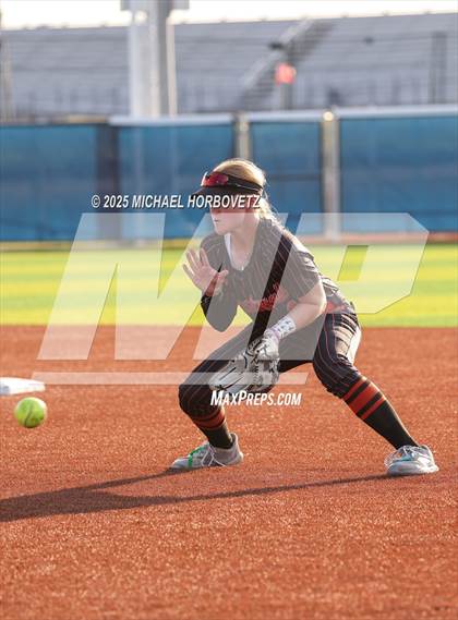 Thumbnail 3 in Rockwall @ Sachse (UIL 6A D1 Girls Softball Bi-District) photogallery.