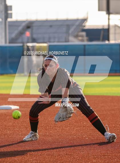 Thumbnail 1 in Rockwall @ Sachse (UIL 6A D1 Girls Softball Bi-District) photogallery.
