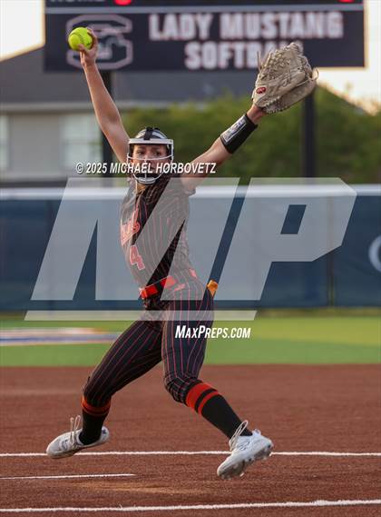 Thumbnail 3 in Rockwall @ Sachse (UIL 6A D1 Girls Softball Bi-District) photogallery.