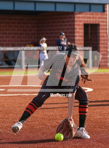 Thumbnail 3 in Rockwall @ Sachse (UIL 6A D1 Girls Softball Bi-District) photogallery.