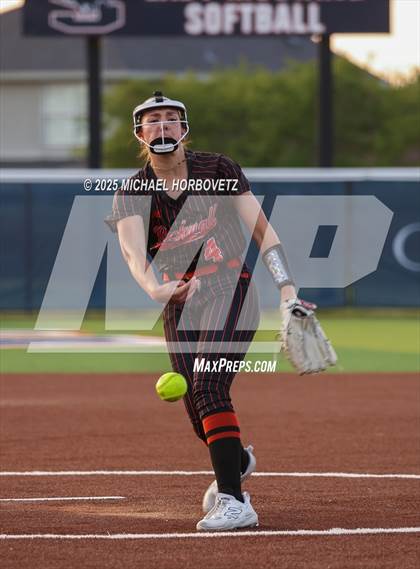 Thumbnail 2 in Rockwall @ Sachse (UIL 6A D1 Girls Softball Bi-District) photogallery.